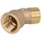Lead Free Brass Equal Elbow Fittings For Pluming Push Fitting